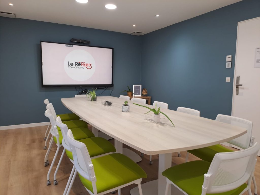 salle de réunion du Réflex Coworking